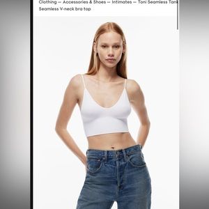 Aritzia Talula Bra top TAN